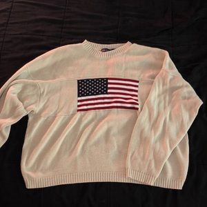 American Flag Sweater